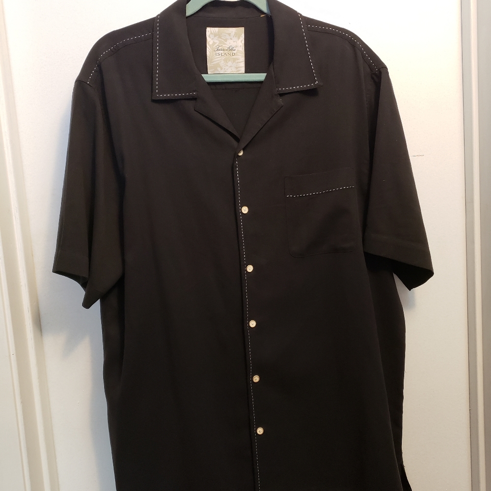 Tasso Elba Island casual shirt - EUC